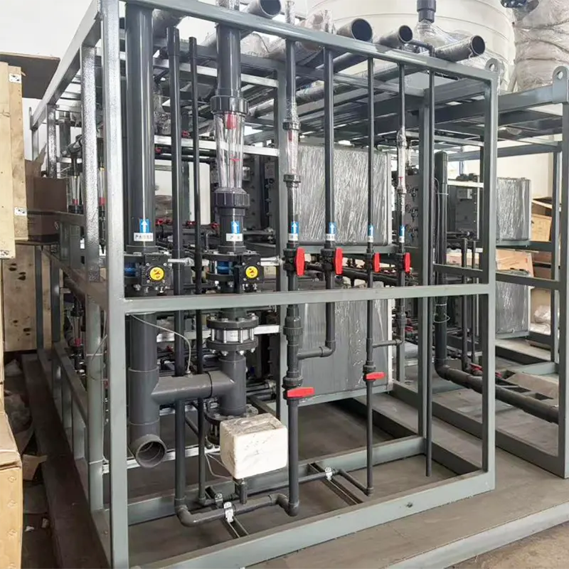 Elektrárna Čistá voda EDI Elektrostatické odlučovací zařízení